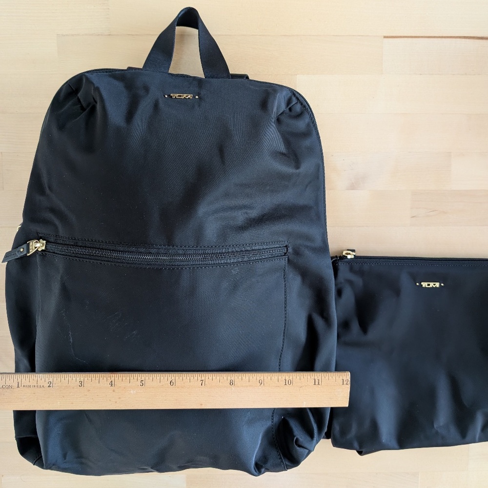 Black Tumi Backpack